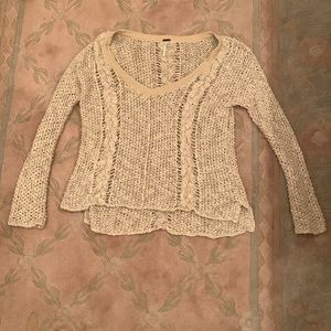 Free People Soft Cotton Sweater